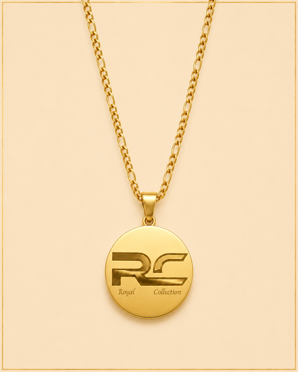 RC Coin Pendant-Gold S-10 Cent