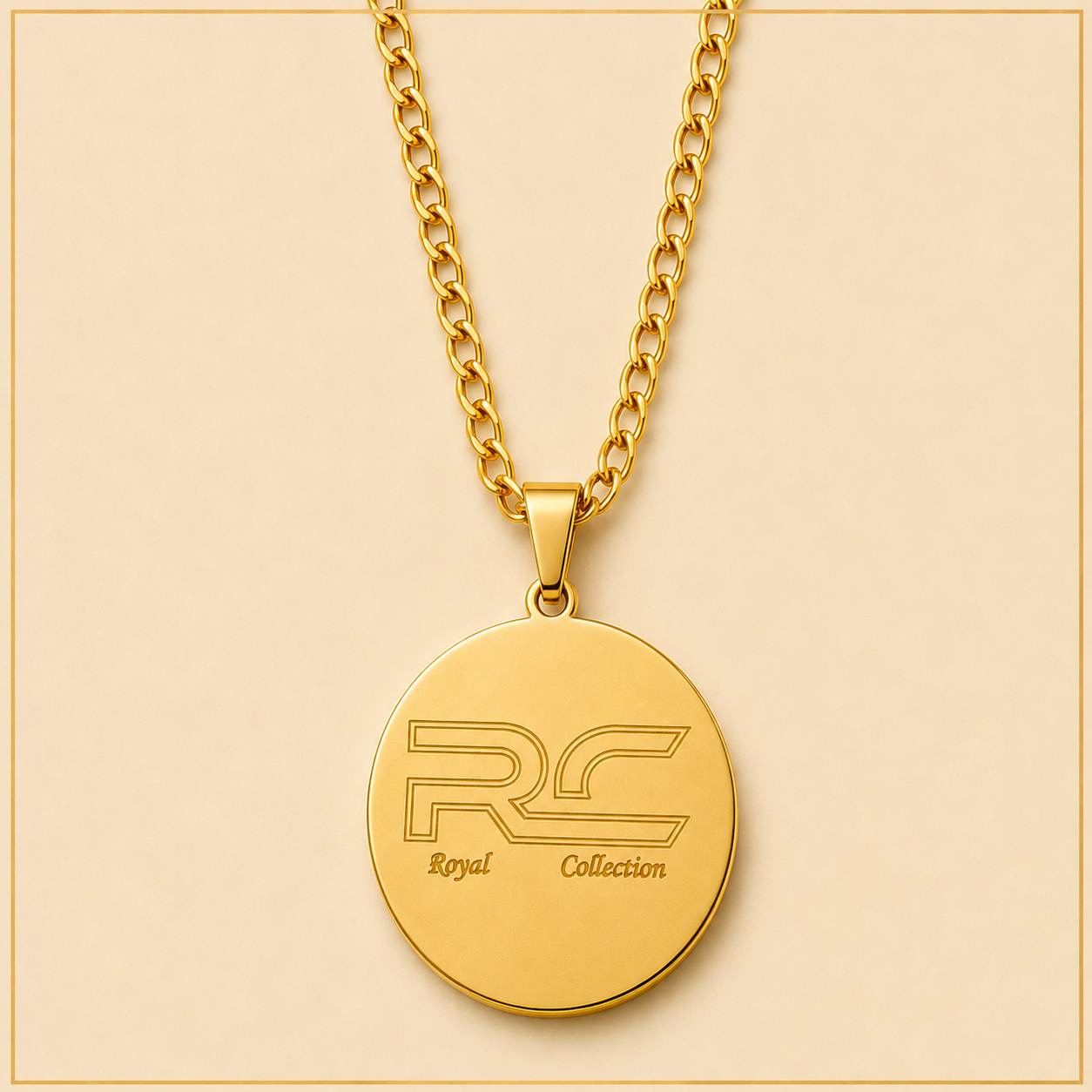 RC Coin Pendant Gold S-20 Cent